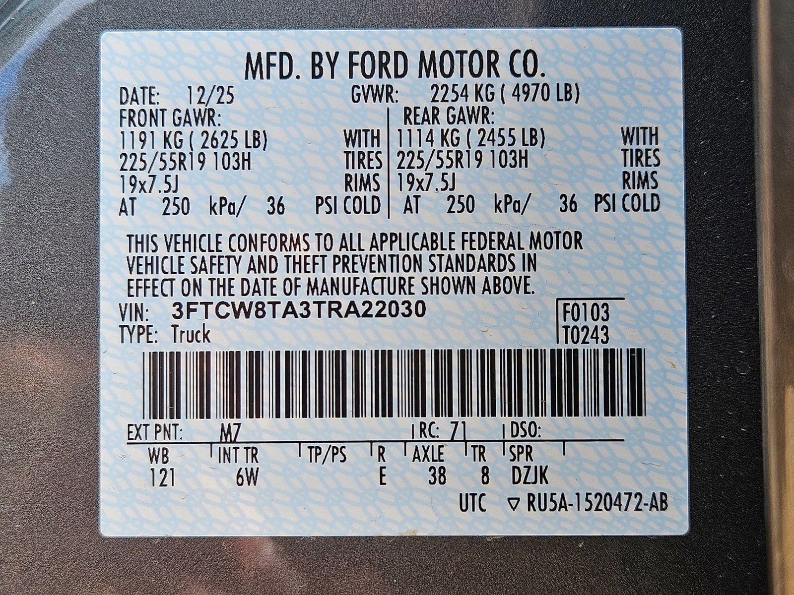 New 2026 Ford Maverick Lobo AWD/4WD image 21