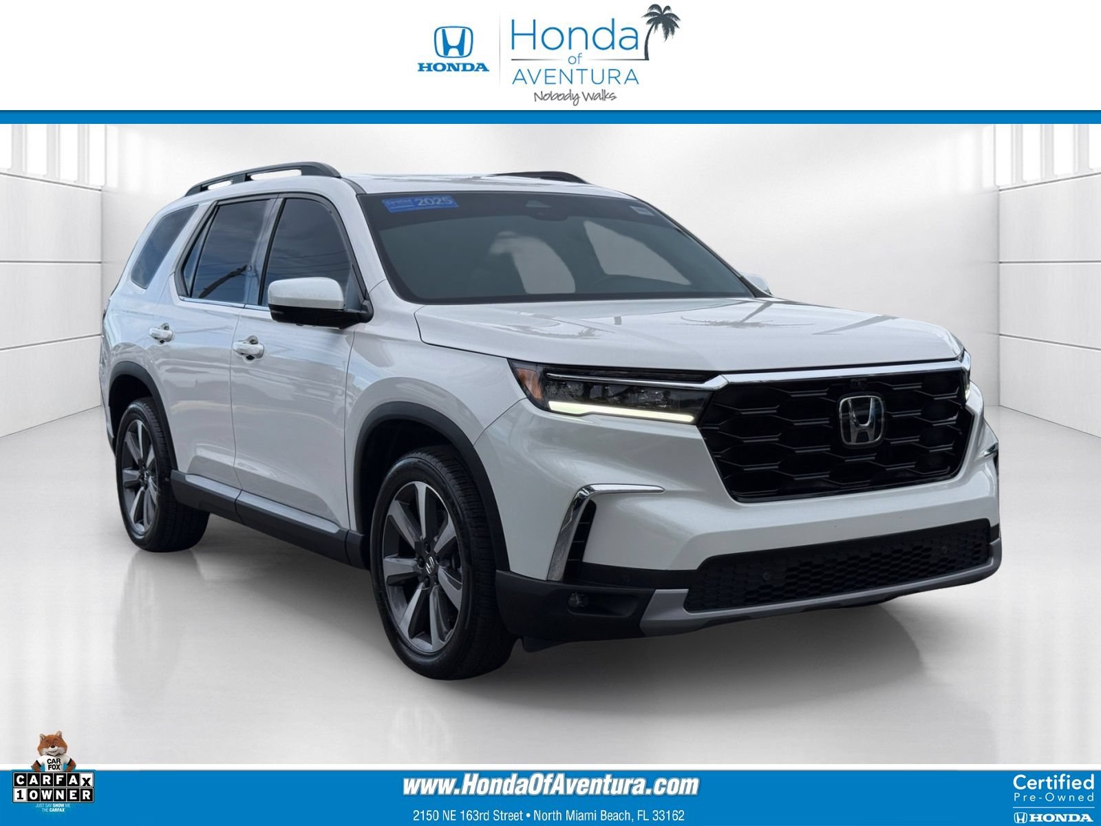 Certified 2025 Honda Pilot Elite