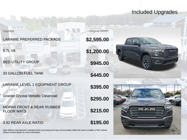 New 2026 RAM 1500 Laramie w/ Laramie Preferred Package image 5