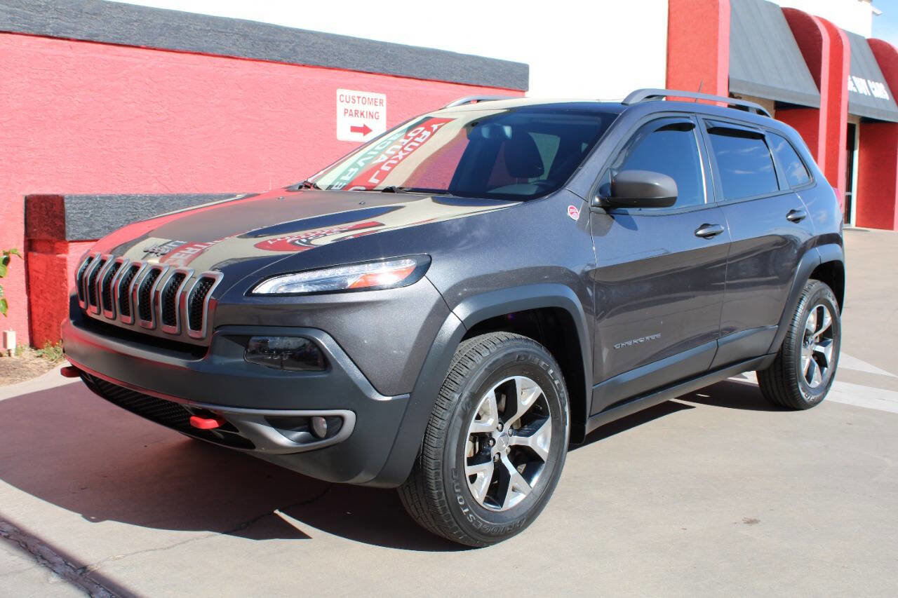 Used 2015 Jeep Cherokee Trailhawk w/ Comfort/Convenience Group image 7