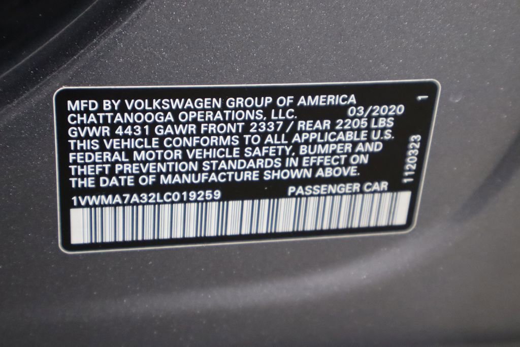 Used 2020 Volkswagen Passat 2.0T R-Line image 25