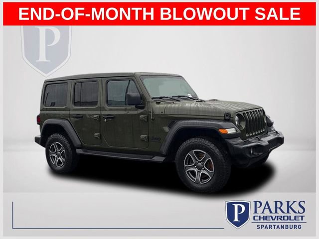 Used 2022 Jeep Wrangler Unlimited Sport w/ Sun And Sound Package