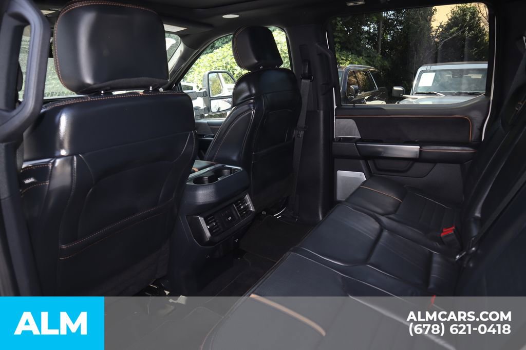 Used 2024 Ford F450 Platinum w/ Camper Package image 19