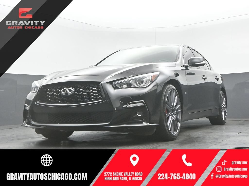 Used 2024 INFINITI Q50 Red Sport 400 AWD/4WD image 1