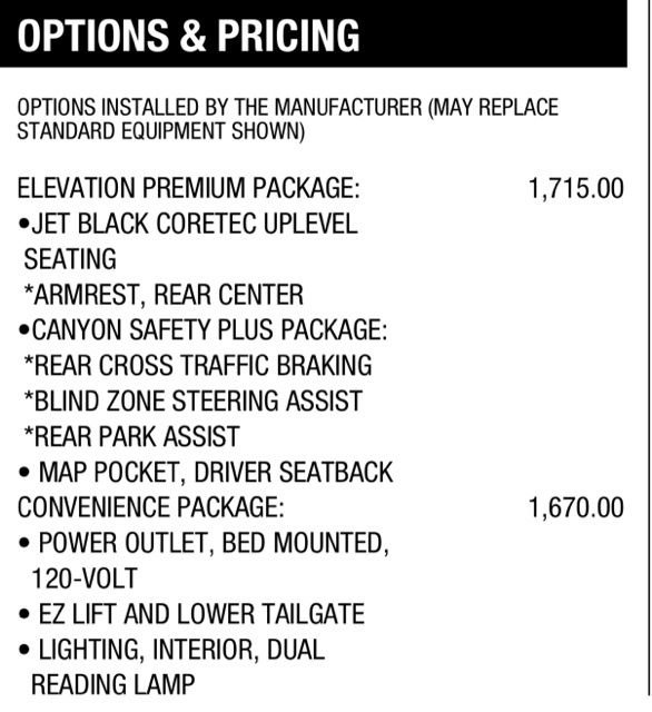 Used 2023 GMC Canyon Elevation w/ Elevation Premium Package AWD/4WD image 16