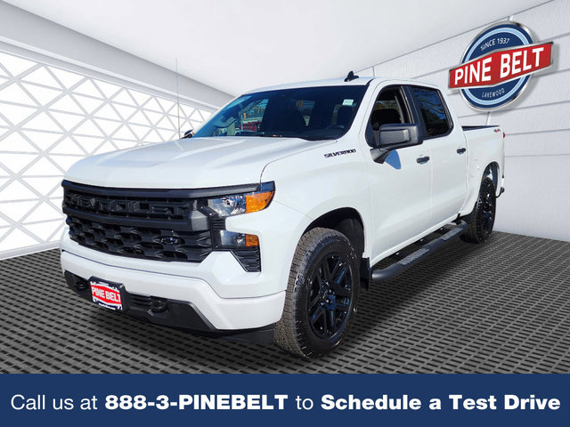 Used 2024 Chevrolet Silverado 1500 Custom w/ Turbomax Blackout Package