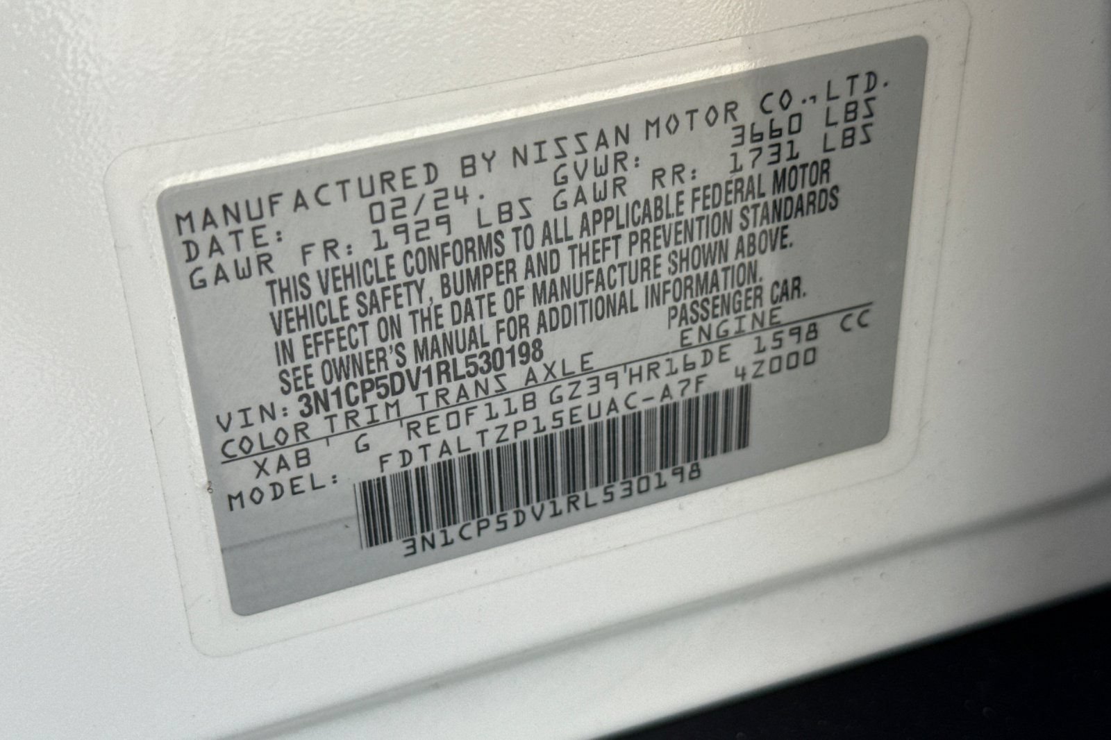 Used 2024 Nissan Kicks SR FWD image 26