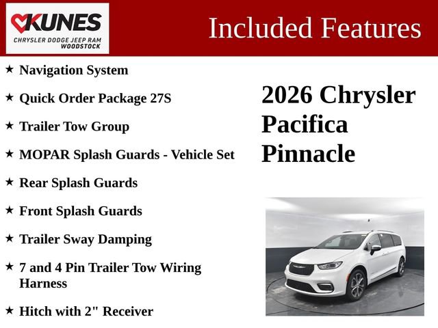 New 2026 Chrysler Pacifica Pinnacle image 3