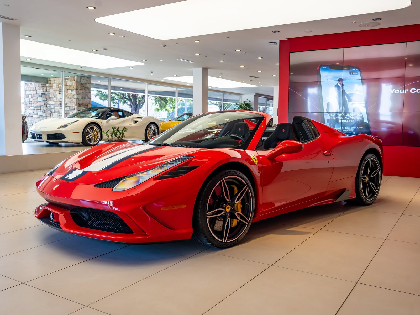 Certified 2015 Ferrari 458 Speciale A RWD image 4