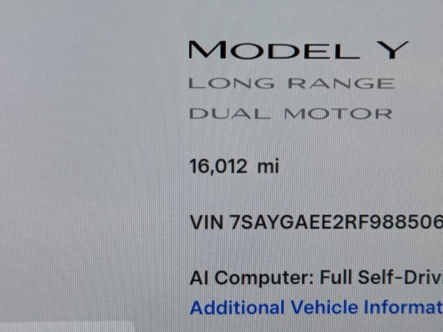 Used 2024 Tesla Model Y Long Range AWD/4WD image 24