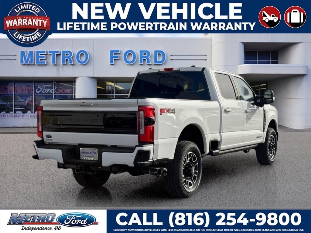 New 2025 Ford F250 Platinum w/ FX4 Off-Road Package image 3
