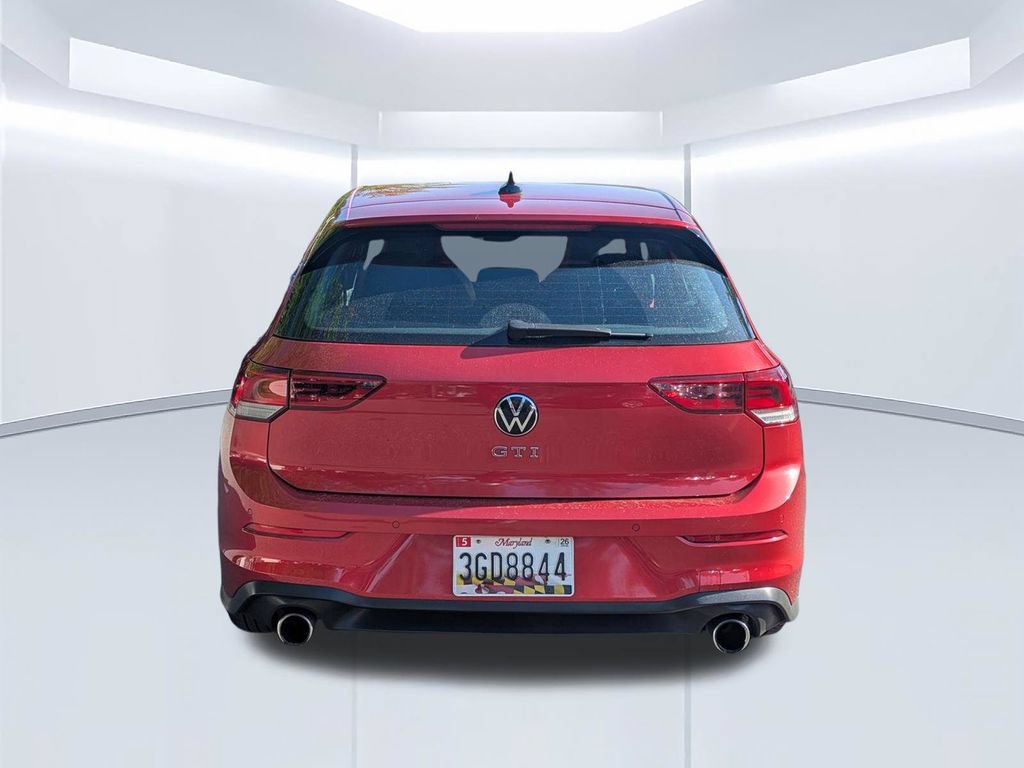 Used 2022 Volkswagen GTI SE w/ Black Wheel Package FWD image 5