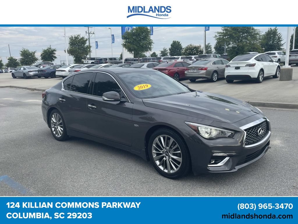 Used 2019 INFINITI Q50 Luxe w/ Essential Package (3.0T Luxe)