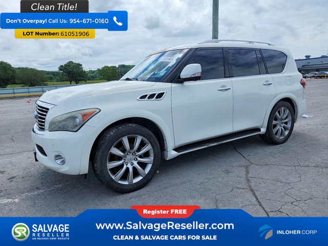 Used 2012 INFINITI QX56 4WD w/ Theater Pkg