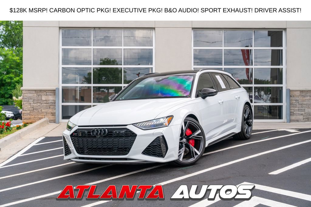 Used 2021 Audi RS 6 w/ Carbon Optic Package AWD/4WD image 1
