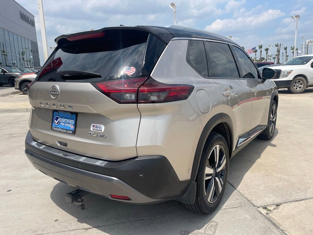 Certified 2022 Nissan Rogue SL w/ SL Premium Package AWD/4WD image 3