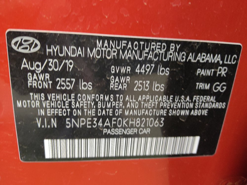 Used 2019 Hyundai Sonata SEL FWD image 33