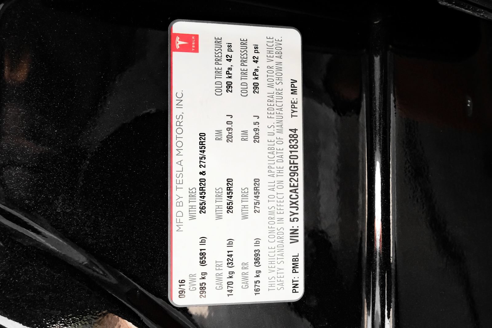 Used 2016 Tesla Model X 75D AWD/4WD image 60
