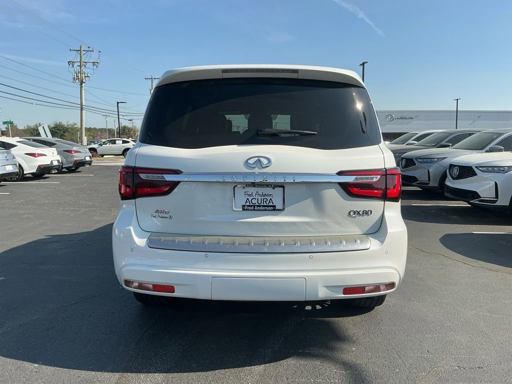 Used 2021 INFINITI QX80 Sensory w/ All-Season Package image 4