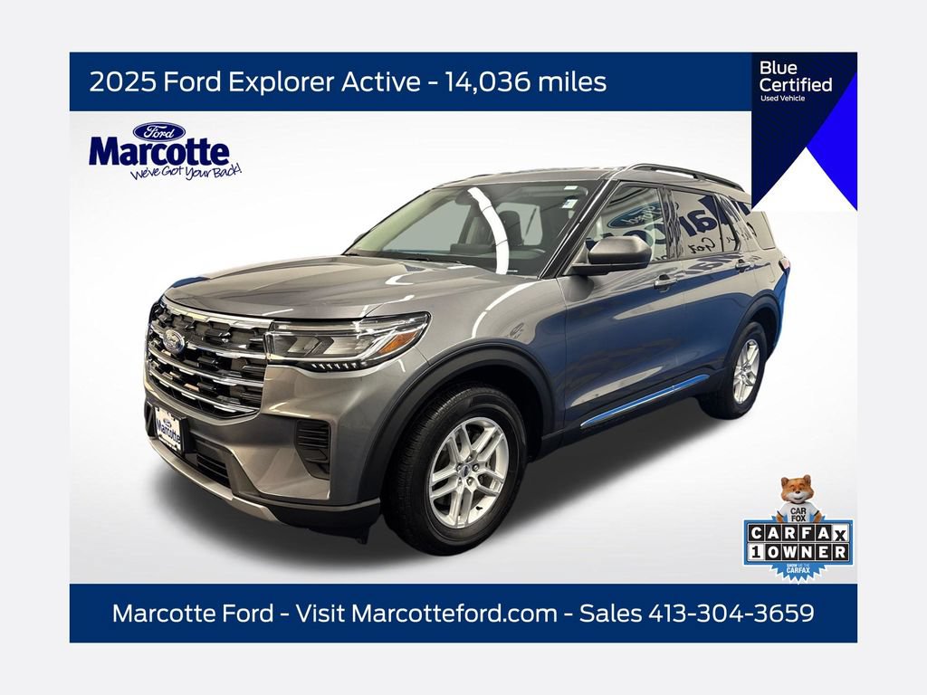 Certified 2025 Ford Explorer Active AWD/4WD image 1
