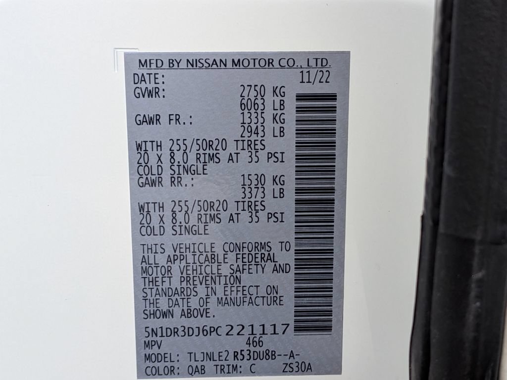 Used 2023 Nissan Pathfinder Platinum w/ Cargo Package AWD/4WD image 29