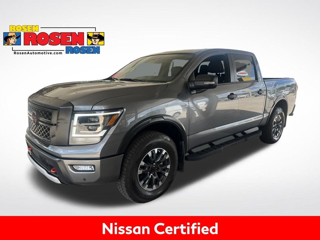 Certified 2024 Nissan Titan PRO-4X w/ Pro-4x Convenience Package
