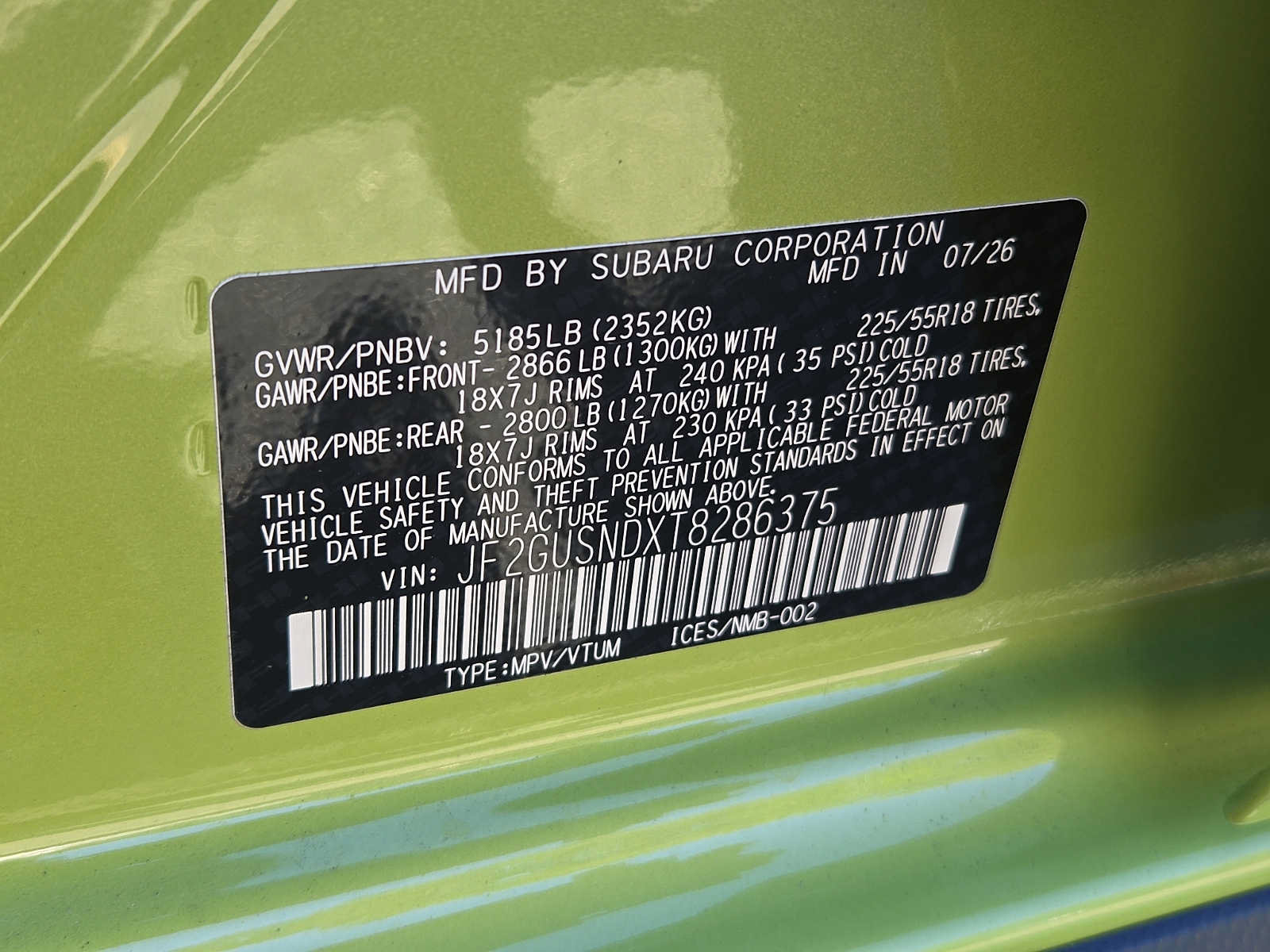 New 2026 Subaru Crosstrek 2.5i Limited AWD/4WD image 10