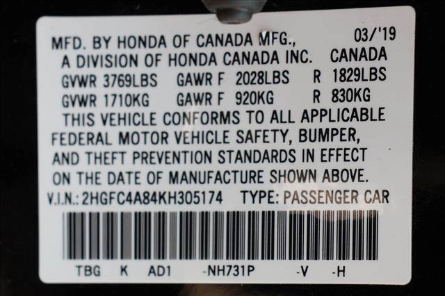Used 2019 Honda Civic Sport image 16