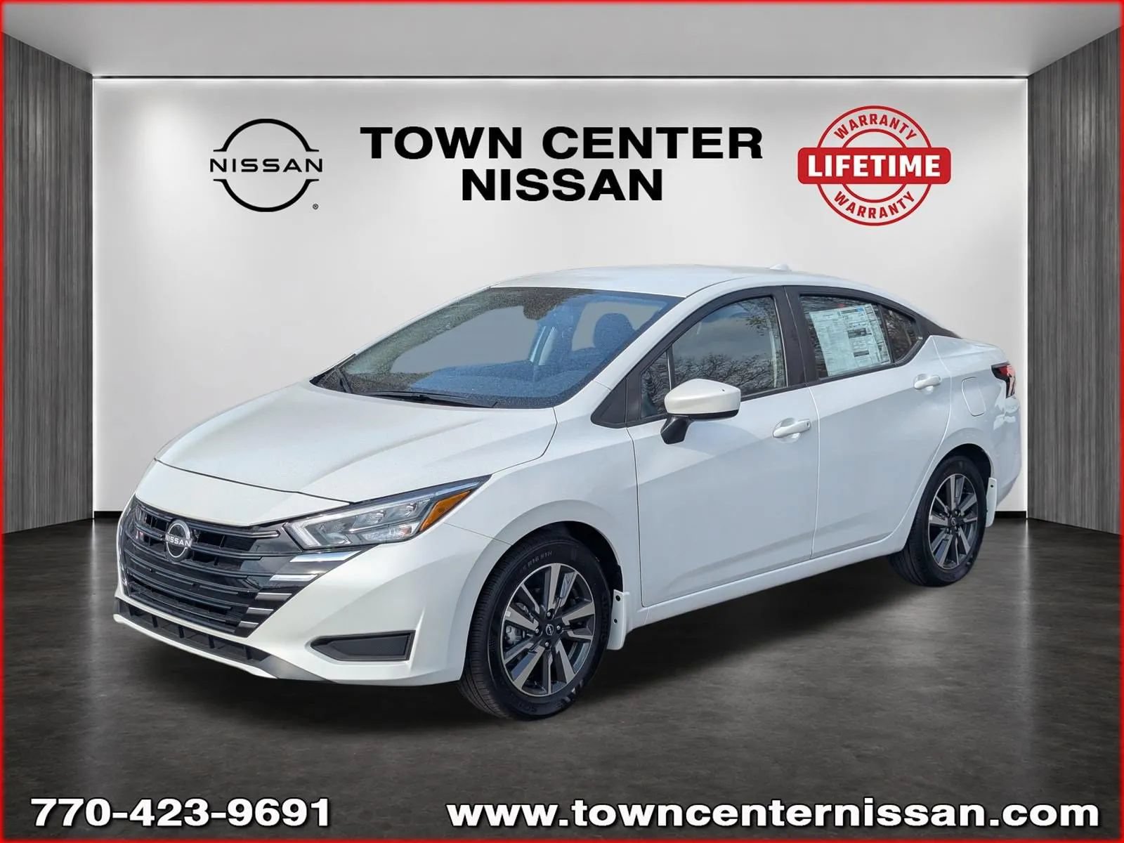 New 2025 Nissan Versa SV w/ Trunk Package FWD image 4