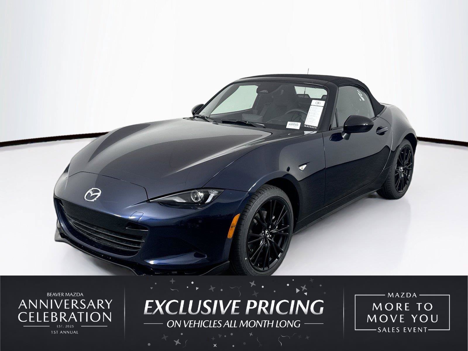 New 2026 MAZDA MX-5 Miata Club w/ Interior Package