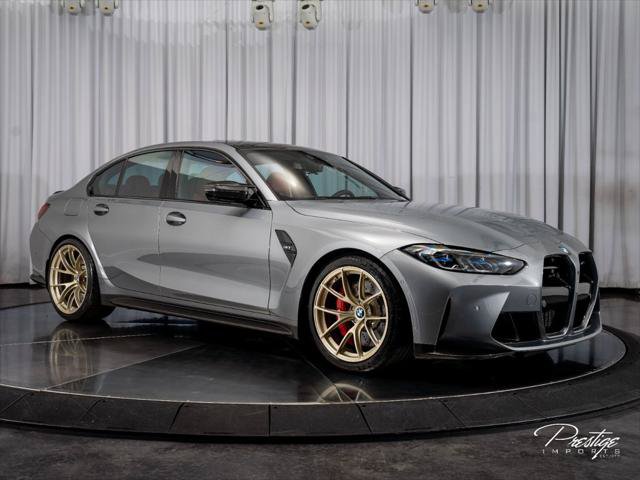 Used 2023 BMW M3 w/ M Carbon Exterior Package RWD image 27