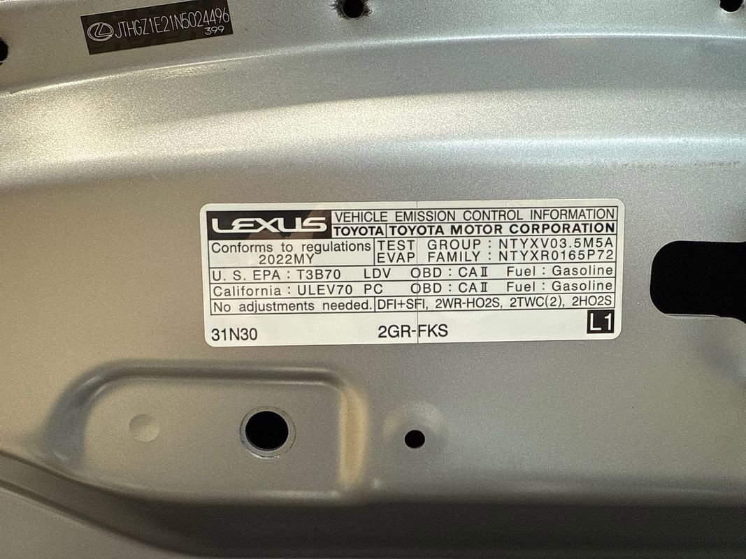 Used 2022 Lexus IS 350 F Sport image 46