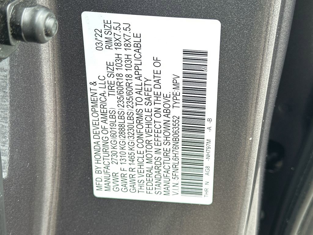 Used 2022 Honda Odyssey EX-L image 33