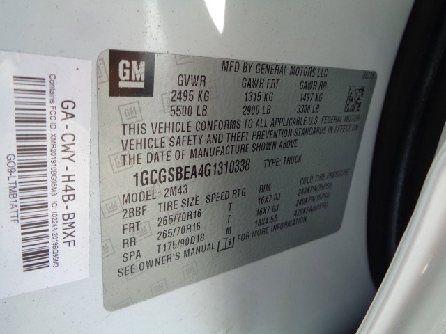 Used 2016 Chevrolet Colorado W/T w/ WT Convenience Package image 22