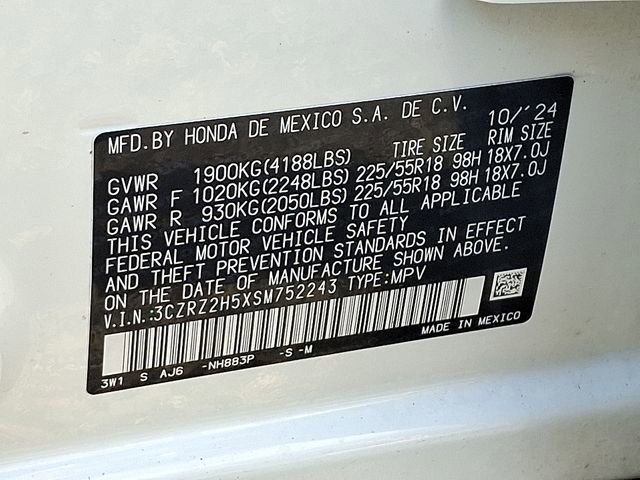 Used 2025 Honda HR-V Sport image 27