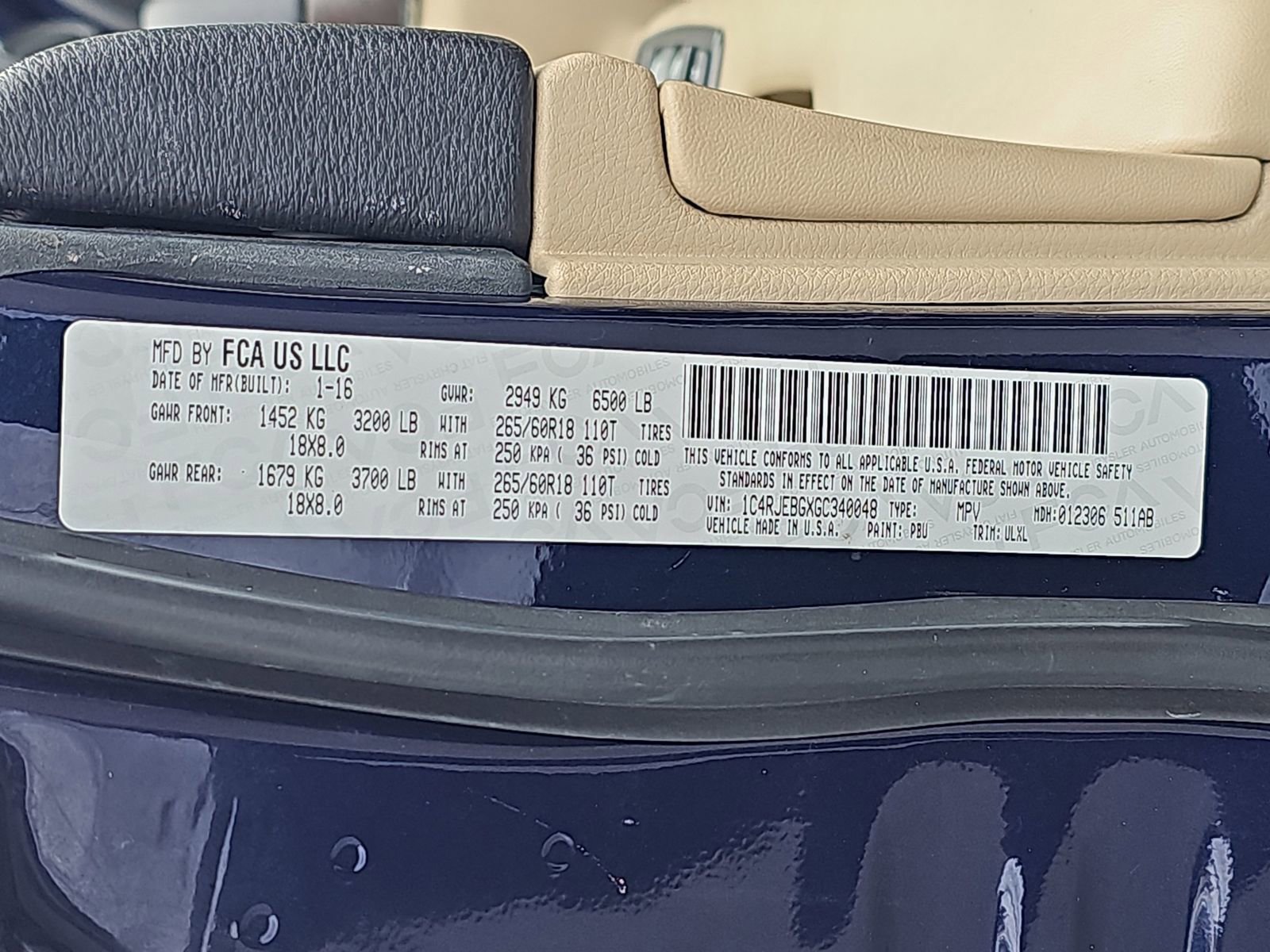 Used 2016 Jeep Grand Cherokee Limited image 14