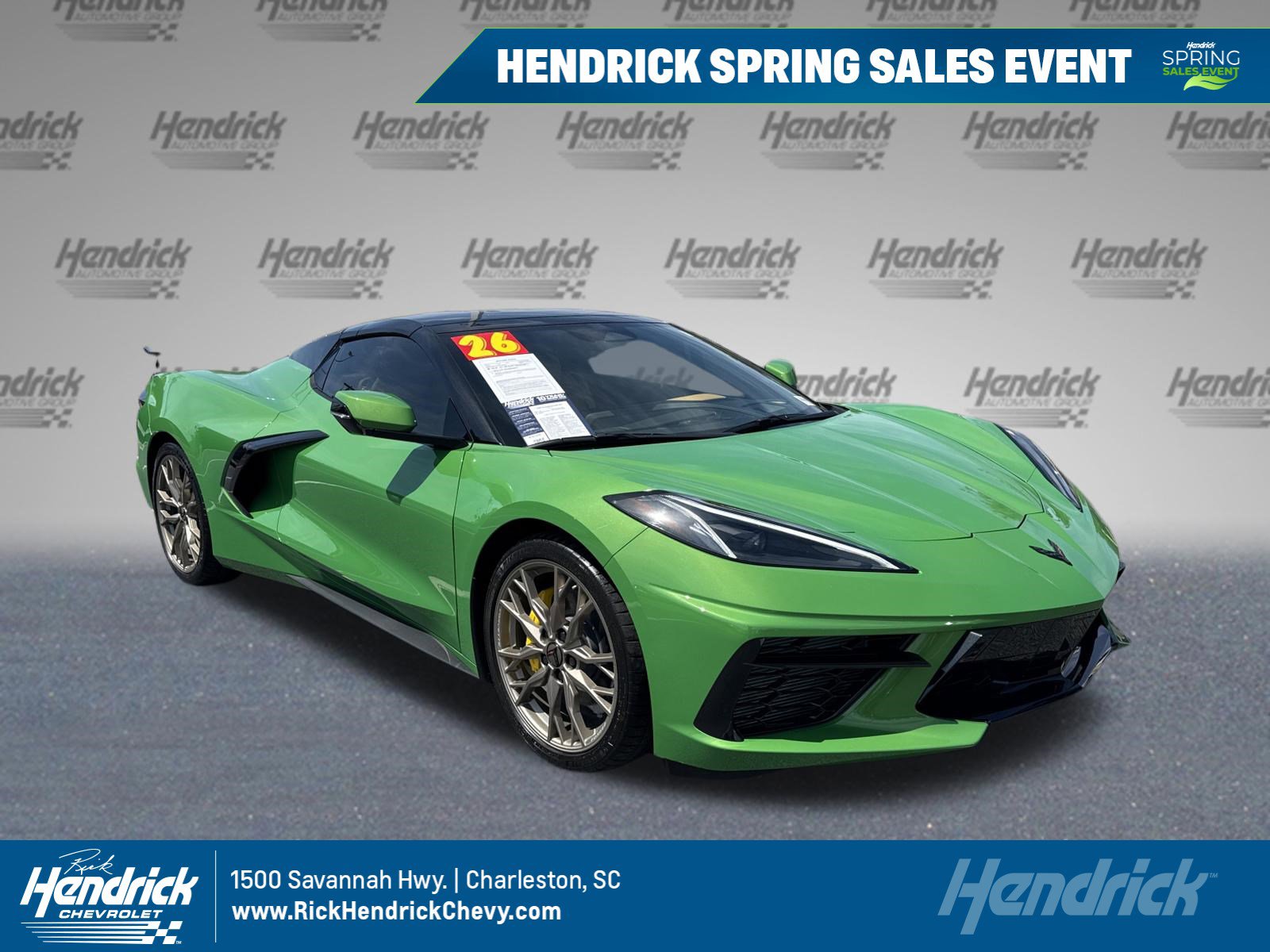 Used 2026 Chevrolet Corvette Stingray Premium Conv w/ 3LT