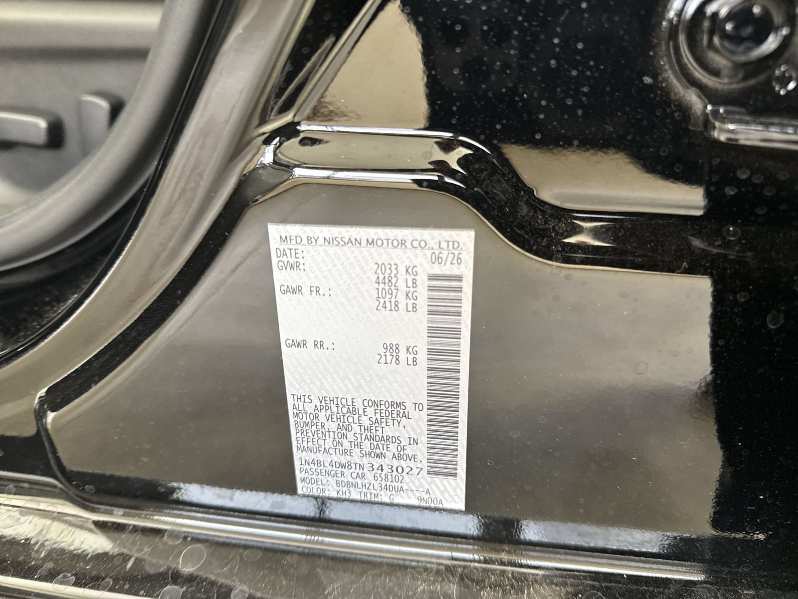 New 2026 Nissan Altima 2.5 SV AWD/4WD image 36