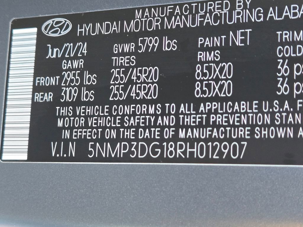 Used 2024 Hyundai Santa Fe Limited image 12