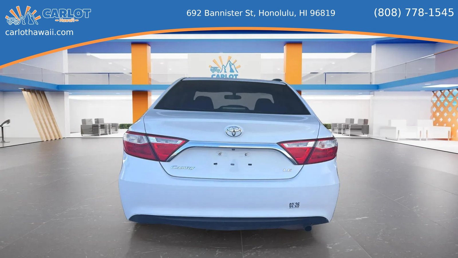 Used 2017 Toyota Camry LE FWD image 8
