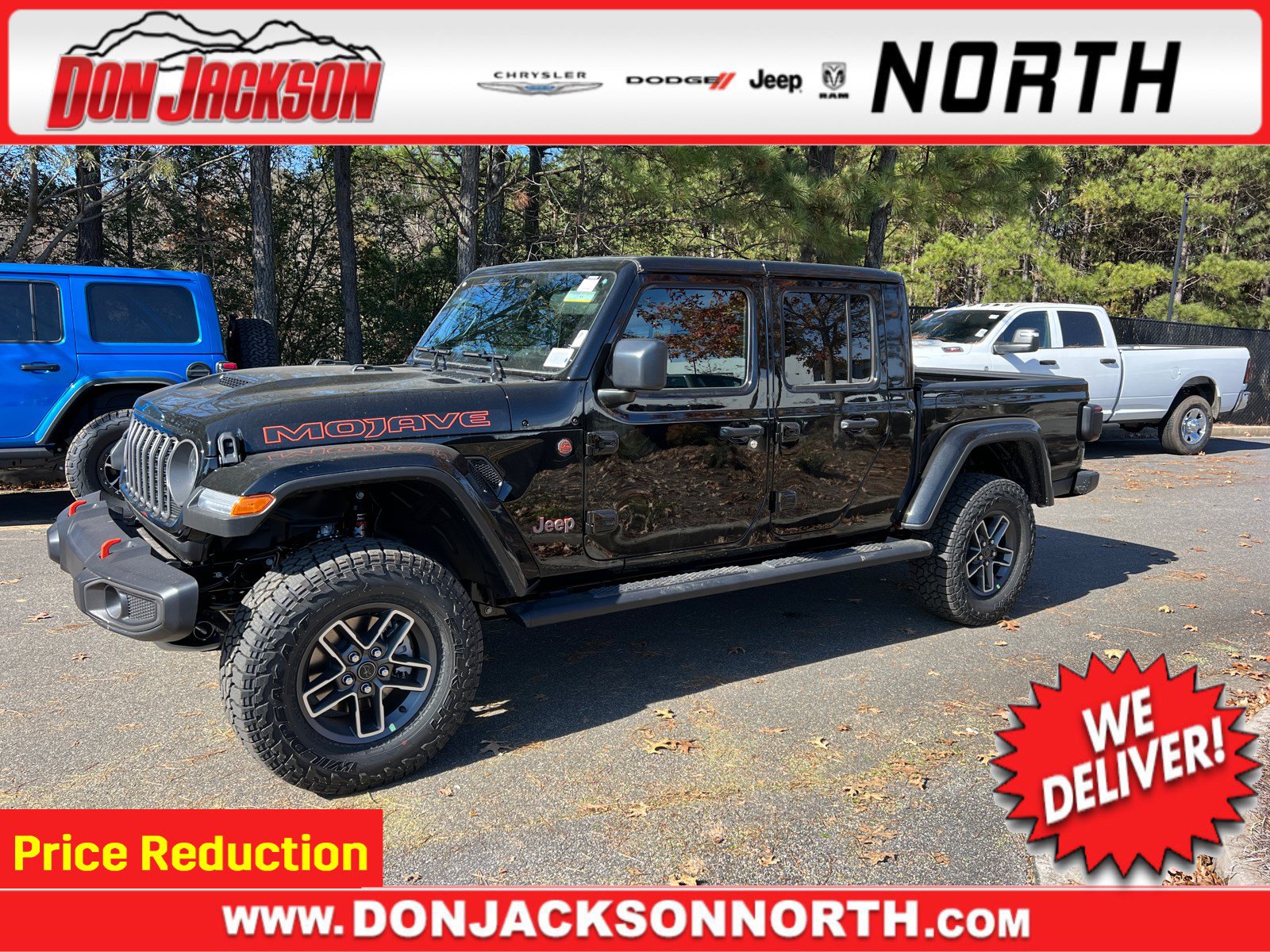 New 2026 Jeep Gladiator Mojave w/ Safety Group