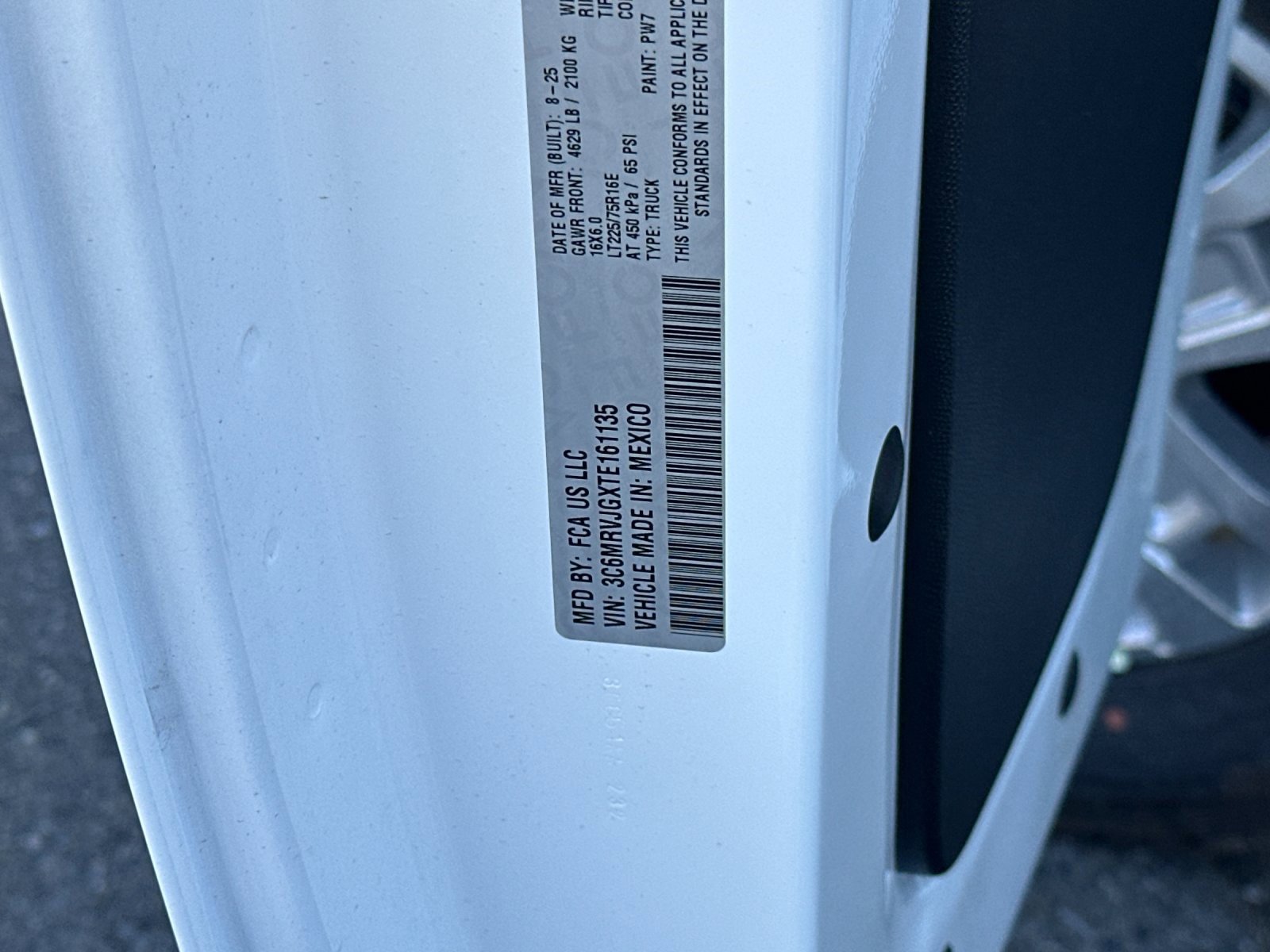 New 2026 RAM ProMaster 3500 w/ Quick Order Package 22G SLT image 26