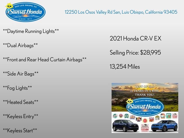 Used 2021 Honda CR-V EX image 3