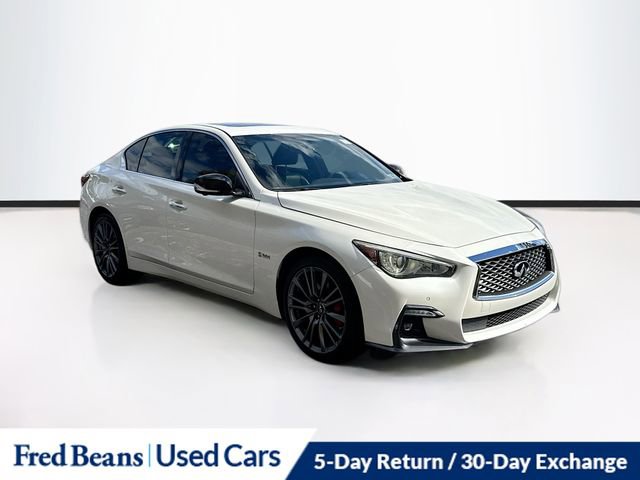 Used 2018 INFINITI Q50 Red Sport 400 w/ Sensory Package (Sport)