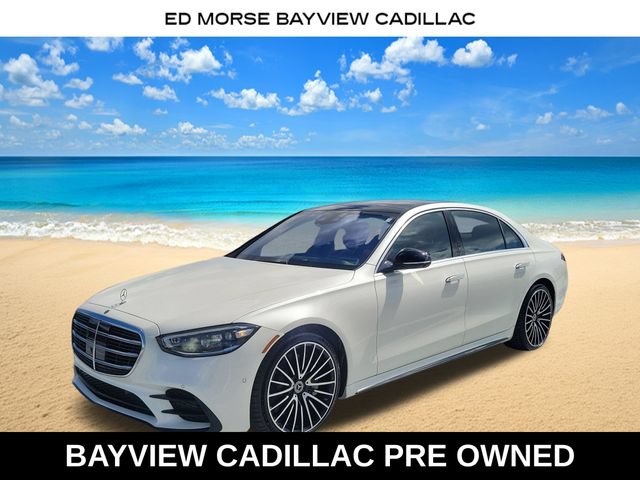 Used 2021 Mercedes-Benz S 580 4MATIC Sedan w/ AMG Line image 1