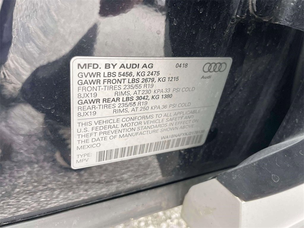 Used 2018 Audi Q5 2.0T Premium Plus w/ Premium Plus Package image 19