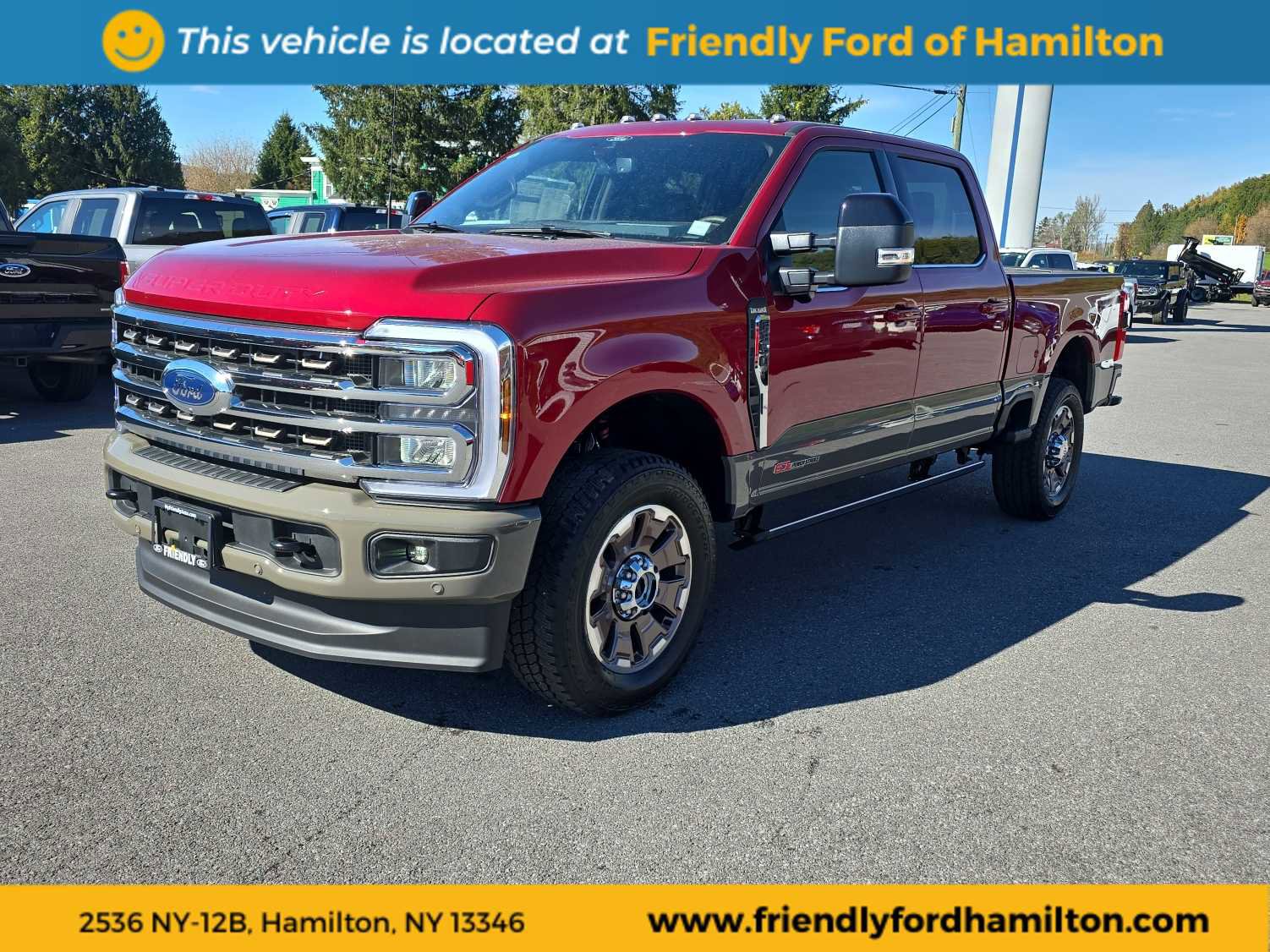 New 2026 Ford F350 King Ranch w/ Snow Plow Prep Package image 1