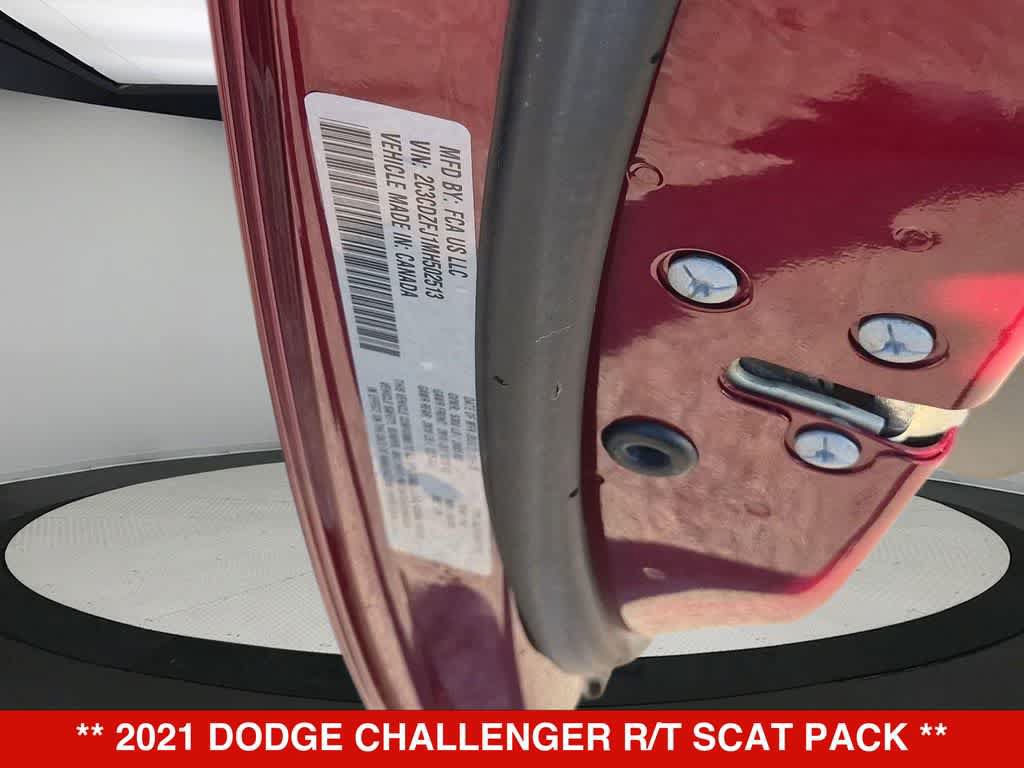 Used 2021 Dodge Challenger R/T Scat Pack w/ Plus Package RWD image 31