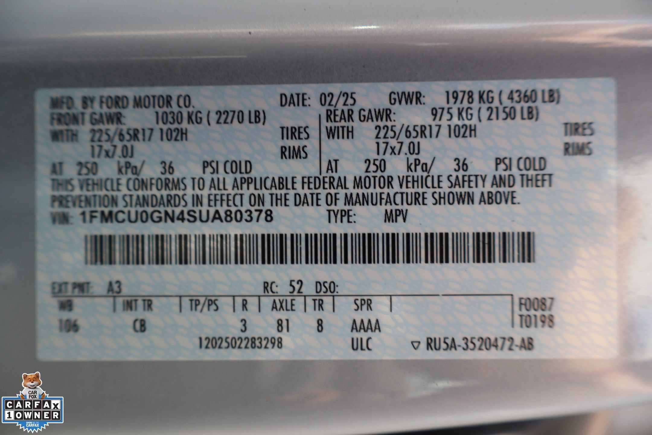 Used 2025 Ford Escape Active FWD image 30