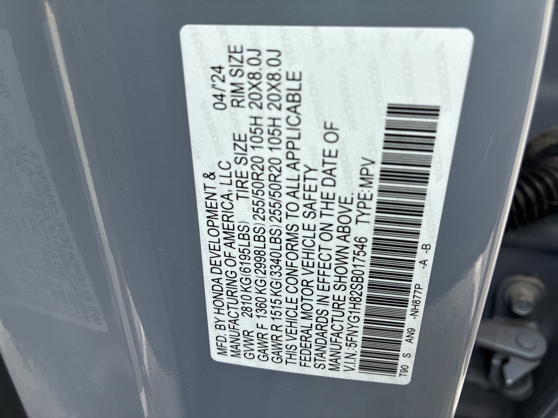 Certified 2025 Honda Pilot Elite image 40